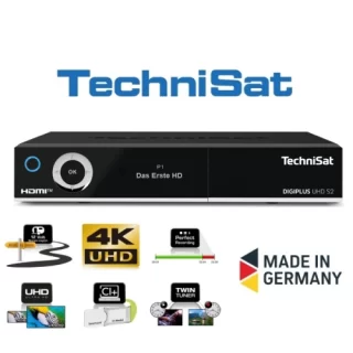 Technisat s2 twin tuner 4k uhd satellite receiver