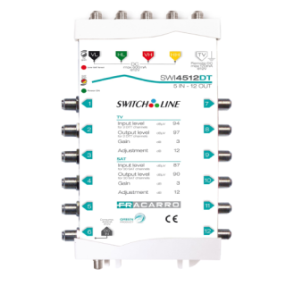 Fracarro SWI4512DT 5x12 Multiswitch