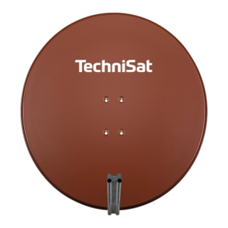 technisat satman 85cm satellite dish brick red